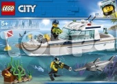 Конструктор LEGO CITY Great Vehicles Яхта для дайвинга