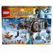 Конструктор LEGO LEGENDS OF CHIMA Ледяной мамонт-штурмовик Маулы
