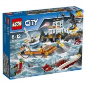 Конструктор LEGO CITY Штаб береговой охраны