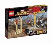 Конструктор LEGO SUPER HEROES Носорог™ и Песочный человек™ против Супергероев™
