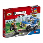 Конструктор LEGO JUNIORS Погоня на полицейском грузовике