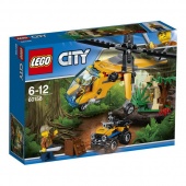 Конструктор LEGO CITY Грузовой вертолёт исследователей джунглей