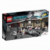 Конструктор LEGO SPEED CHAMPIONS Пункт техобслуживания McLaren Mercedes™