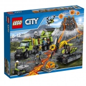 Конструктор LEGO CITY База исследователей вулканов