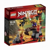 Конструктор LEGO NINJAGO Сражение над лавой