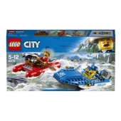 Конструктор LEGO CITY Погоня по горной реке City Police