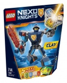 Конструктор LEGO NEXO Knights Боевые доспехи Клэя