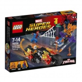Конструктор LEGO SUPER HEROES Человек-паук™ : Союз с Призрачным гонщиком™
