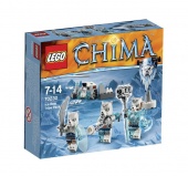 Конструктор LEGO LEGENDS OF CHIMA Лагерь Ледяных Медведей