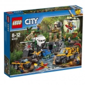 Конструктор LEGO CITY База исследователей джунглей