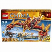 Конструктор LEGO LEGENDS OF CHIMA Огненный летающий Храм Фениксов