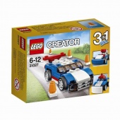 Конструктор LEGO CREATOR Синий гоночный автомобиль