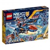 Конструктор LEGO Nexo Knights Самолёт-истребитель «Сокол» Клэя