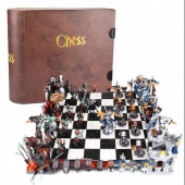 Конструктор KING Гигантский набор шахмат "Эра фэнтези" (852293)