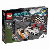 Конструктор LEGO SPEED CHAMPIONS Финишная линия гонки Porsche 911 GT™