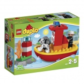 Конструктор LEGO DUPLO Пожарный катер