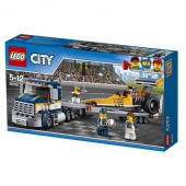 Конструктор LEGO CITY Грузовик для перевозки драгстера