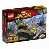 Конструктор LEGO SUPER HEROES Капитан Америка™ против Гидры™