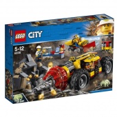 Конструктор LEGO CITY Тяжелый бур для горных работ City Mining
