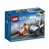 Конструктор LEGO CITY Полицейский квадроцикл
