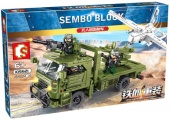 Конструктор Sembo Транспортно-пусковая установка с беспилотником