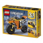 Конструктор LEGO CREATOR Оранжевый мотоцикл