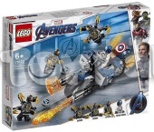 Конструктор LEGO SUPER HEROES Капитан Америка: Атака Аутрайдеров